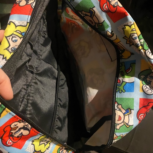 Nintendo Super Mario Multicolor  Backpack standard size - Picture 3 of 3